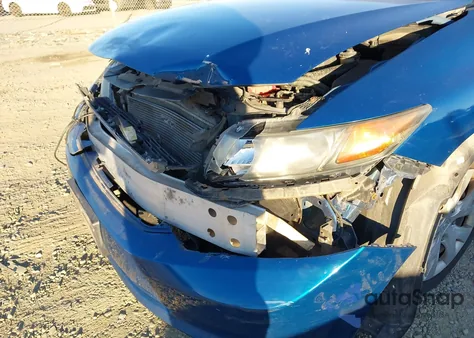 2012 Honda Civic Lx из США, поврежденный, VIN 2HGFB2F57CH531264